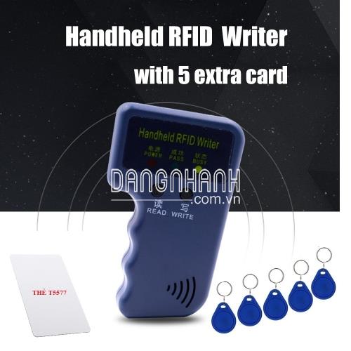 Thiết bị sao chép thẻ cầm tay RFID tần số 125kHz