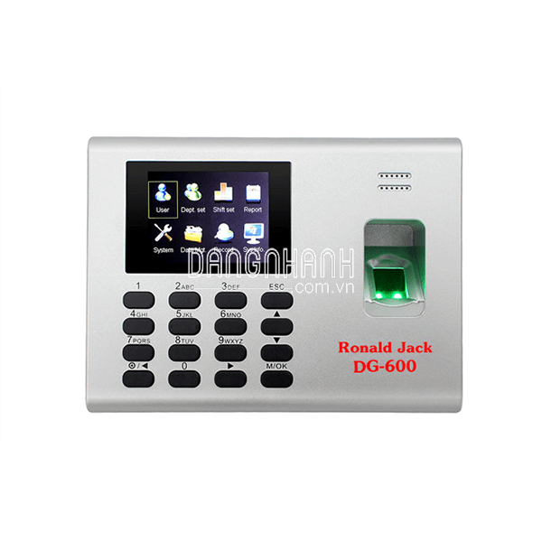 Máy chấm công vân tay Ronald Jack DG-600