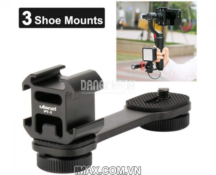 MOUNT GẮN PHỤ KIỆN ĐA NĂNG PT-3 ULANZI CHO MÁY ẢNH, MÁY QUAY