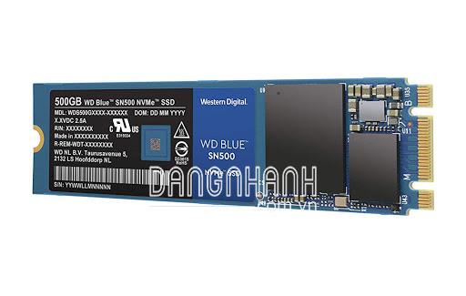 Ổ Cứng SSD Western 500GB Blue SN500 NVMe Gen3 PCIe M.2 2280 3D NAND