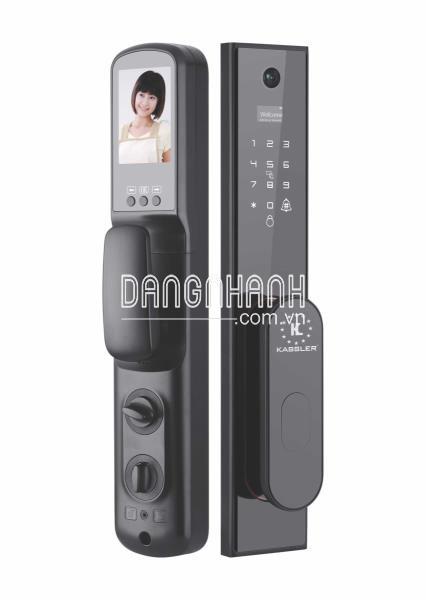 KHÓA VÂN TAY CAMERA KASSLER KL-890 - NHÔM MÁY BAY, TITAN