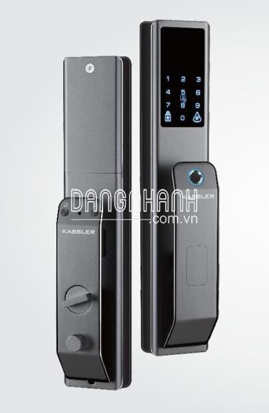 KHÓA VÂN TAY KASSLER KL-888 - TITAN SIÊU BỀN (MÀU ĐEN VÀ MÀU BẠC)