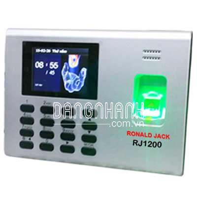 Máy chấm công vân tay và thẻ Ronald Jack RJ1200