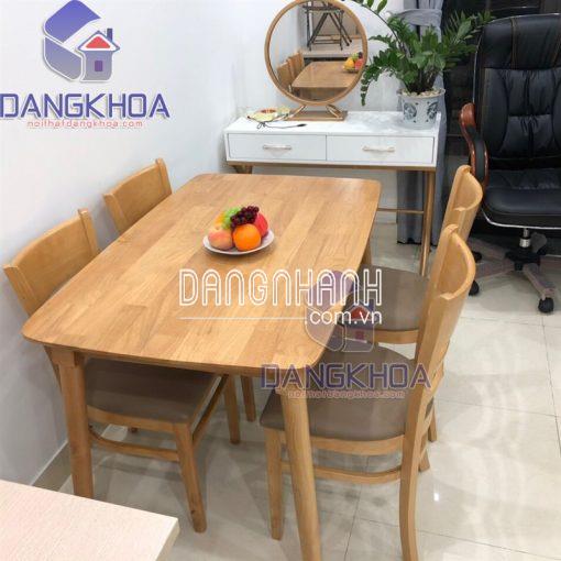 Bộ bàn ăn 4 ghế gỗ tự nhiên – Bộ Mostar