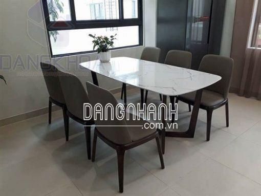 Bàn Ăn Mặt Đá 6 Ghế Grace – BADK04