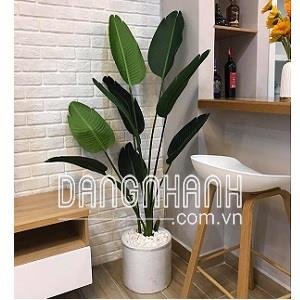 Cây chuối cảnh giả trang trí 1,55cm