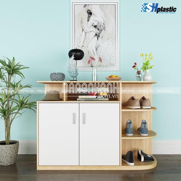 TỦ GIÀY NHỰA CAO CẤP LIỀN KỆ TRANG TRÍ SHPLASTIC TG24