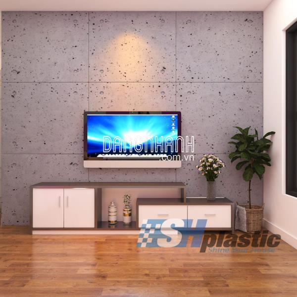 KỆ TIVI NHỰA TRANG TRÍ SHPLASTIC KTV14