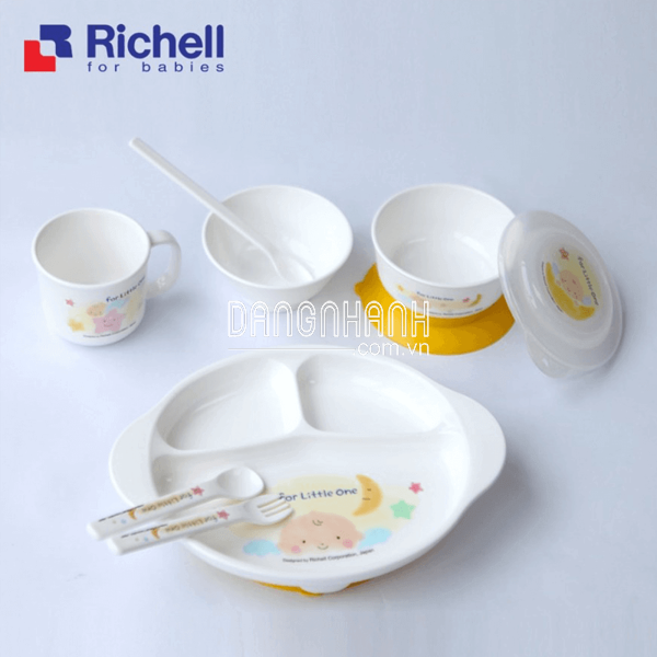 Bộ ăn dặm LO Richell 53151 - 9 món
