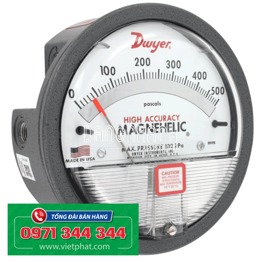 MÁY ĐO CHÊNH ÁP CÓ ĐỘ CHÍNH XÁC CAO 2000-HA MAGNEHELIC