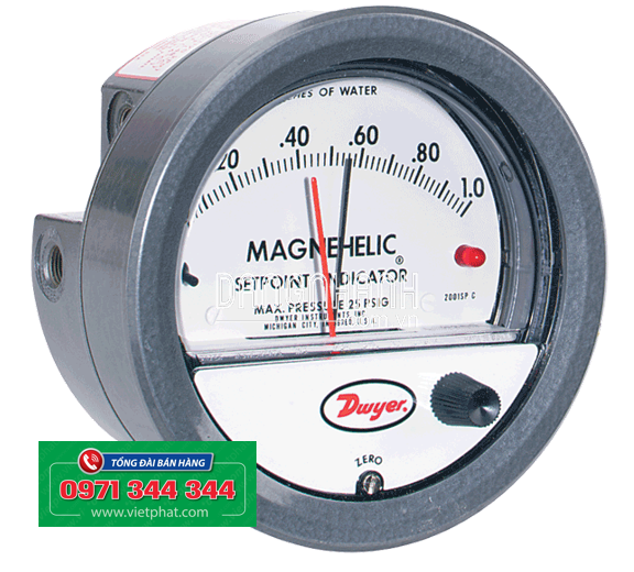 ĐỒNG HỒ ĐO CHÊNH ÁP DÒNG 2000-SP MAGNEHELIC