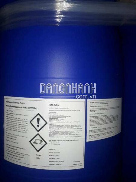 Hóa chất diethylene Triamine Penta methylene phosphonic acid DTPMPA