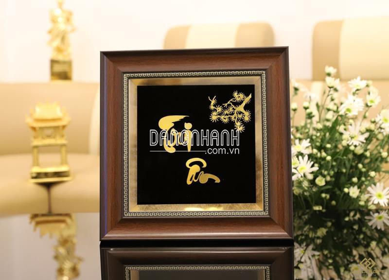 TRANH CHỮ TRI ÂN MẠ VÀNG - TCTAD