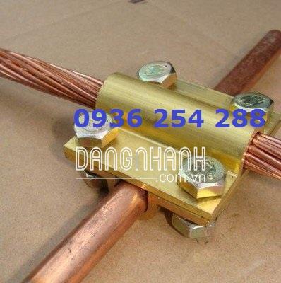 Kẹp cáp đồng tiếp địa chống sét cho hệ thống nối đất