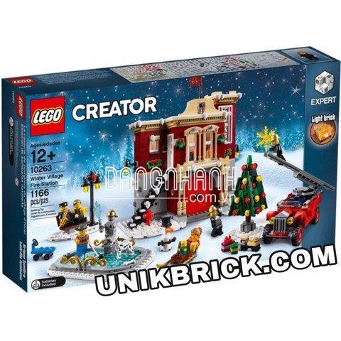 [CÓ HÀNG] LEGO Creator 10263 Winter Village Fire Station