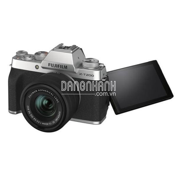 MÁY ẢNH FUJIFILM X-T200 KIT 15-45MM (BẠC)