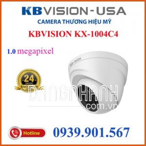 Camera Dome HDCVI hồng ngoại 1.0 Megapixel KBVISION KX-1004C4
