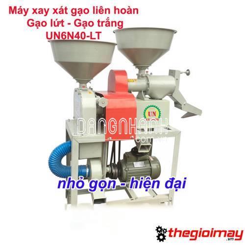 Máy xay xát gạo lứt – Gạo trắng – Gạo nấu rượu UN6N40-LT