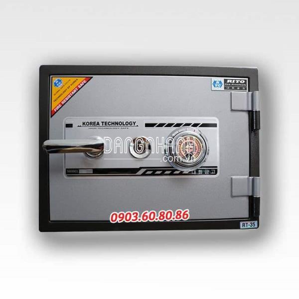 Két Sắt RITO RT-35C (Khoá Cơ – Thép Dày 1mm)