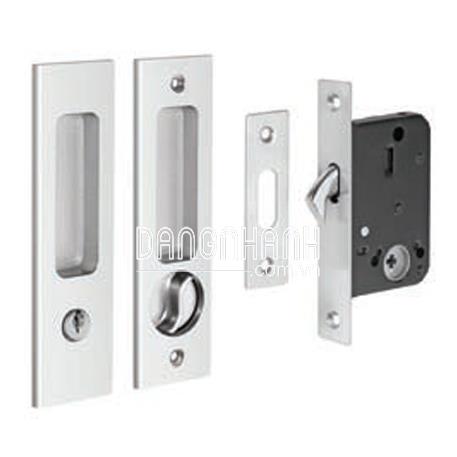 Khóa cửa lùa tay âm Vuông