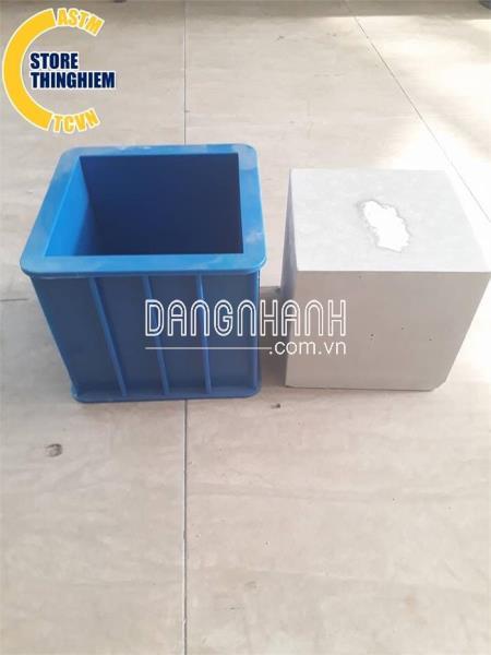 Khuôn đúc mẫu bê tông lập phương 150mm bằng nhựa