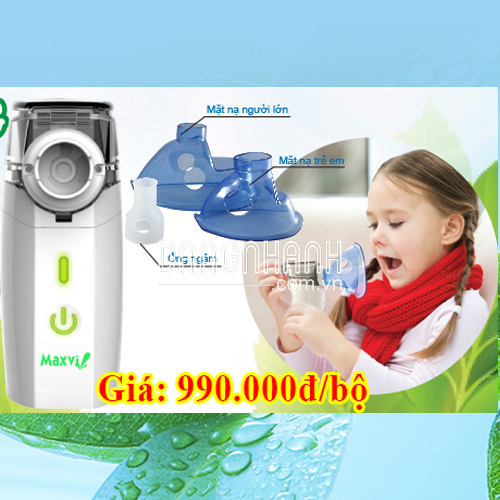 MÁY XÔNG MŨI HỌNG SIÊU ÂM CẦM TAY