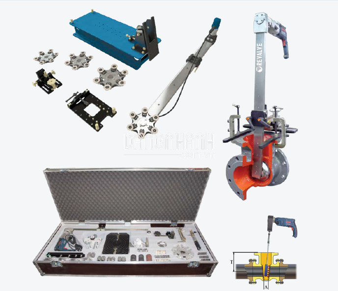 Thiết bị mài - Rà sửa chữa van cổng di động. Model PUR-1, PUR-1-2, PUR-2