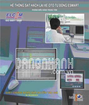 Hệ thống chấm điểm sát hạch lái xe ô tô tự động Esmart
