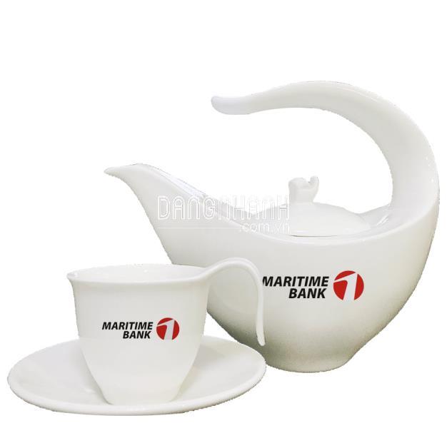BỘ TRÀ ĐỘC ĐÁO 0.45L ANH VŨ TRẮNG NGÀ MINH LONG