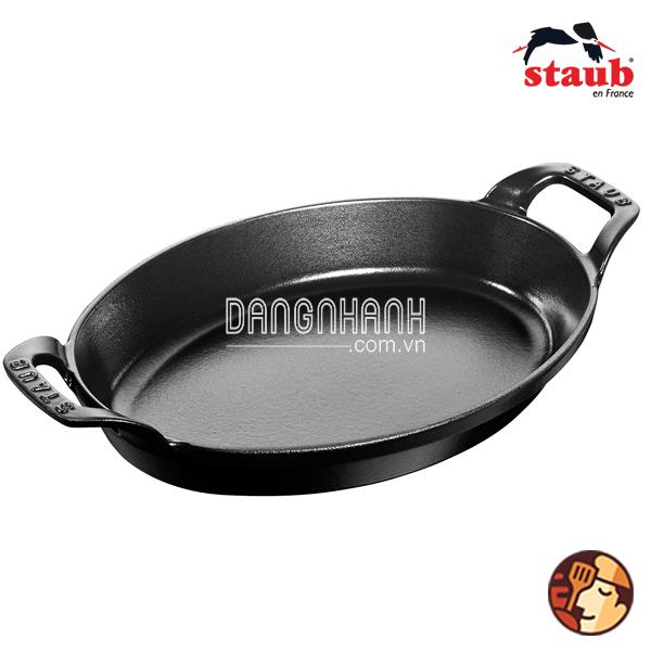 Khay oval màu đen Staub 29cm - Màu đen