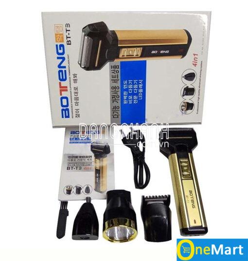 Máy cạo râu kiêm tông đơ cắt tóc đa năng 4 trong 1 BOTENG BT-T3