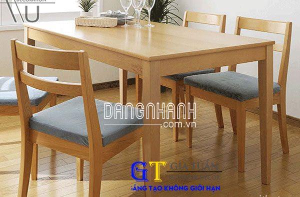 Bàn Ghế Ăn Gỗ Sồi Mỹ-GT5