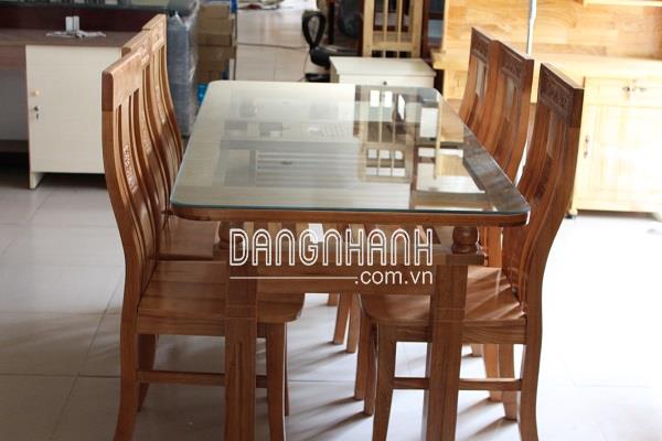 Bàn Ghế Ăn Gỗ Sồi Nga-GT10