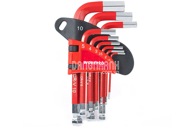 Bộ lục giác ngắn đầu bi Workpro W022014