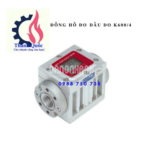 ĐỒNG HỒ ĐO DẦU PIUSI K600/4