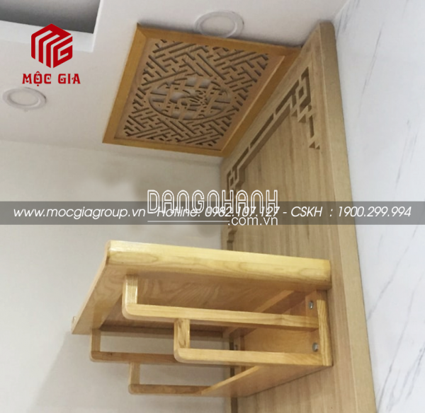Bàn thờ treo tường mẫu TT- 213