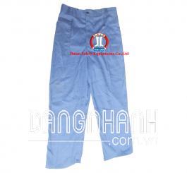 Quần BH vải chéo xanh