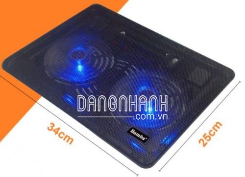 QUẠT LÀM MÁT LAPTOP B1 (2 QUẠT)