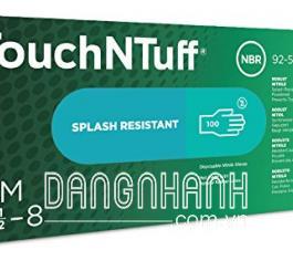 găng CS y tế mỏng , loại trong + nhám chống tĩnh điện + AL 670 xanh tím