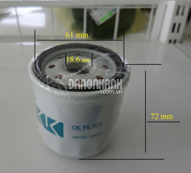 LỌC NHỚT ĐỘNG CƠ KUBOTA PHÙ HỢP MÁY CẤY LÚA NGỒI LÁI NSPU68C & SPV6CMD