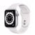 APPLE WATCH SERIES 6 40MM SILVER ALUMINUM CASE WITH WHITE SPORT BAND ( GPS) CTY VN/A