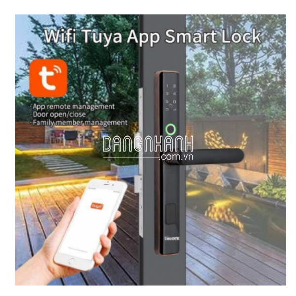 Khoá Vân Tay THLOCK CN109 Cửa Nhôm