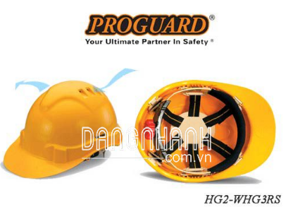 Mũ bảo hộ Proguard HG2-WHG3RS vàng
