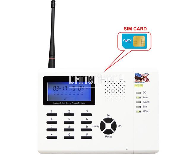 BÁO CHÁY, BÁO TRỘM CÓ DÂY VÀ KHÔNG DÂY KARASSN KS-899GSM