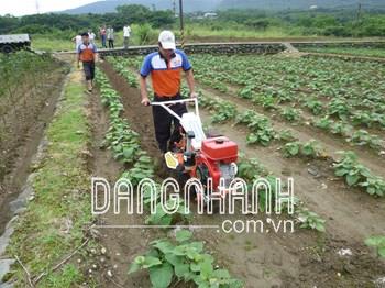 Máy Xới đất Vun luống tạo rãnh EI-101 Nichino Đài Loan