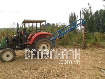 Dàn Khoan Trồng cây , Dàn khoan cọc xây dựng 2018