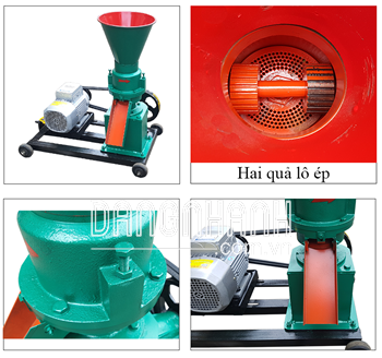 Máy ép cám Viên Trục đứng Kamast S150
