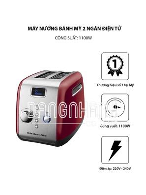 Máy Nướng Bánh Mì 2 Ngăn Điện Tử KitchenAid