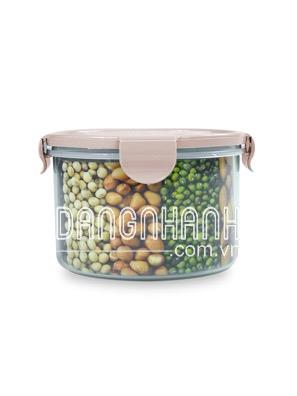 MỚI] Hộp Nhựa Đựng Thực Phẩm Lafonte 11x8.5cm 600ml MàuHồng - 180947P