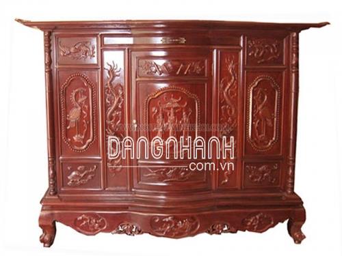 Tủ Thờ Gỗ Căm Xe 1,47m TT214